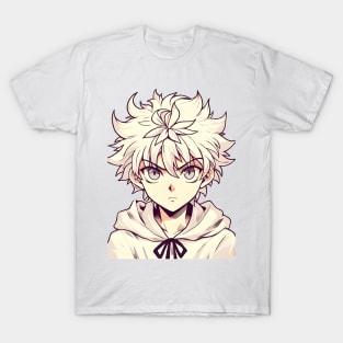 Anime Wonderland: Whimsical Art Prints Featuring Manga-Inspired Designs for Otaku Bliss! T-Shirt